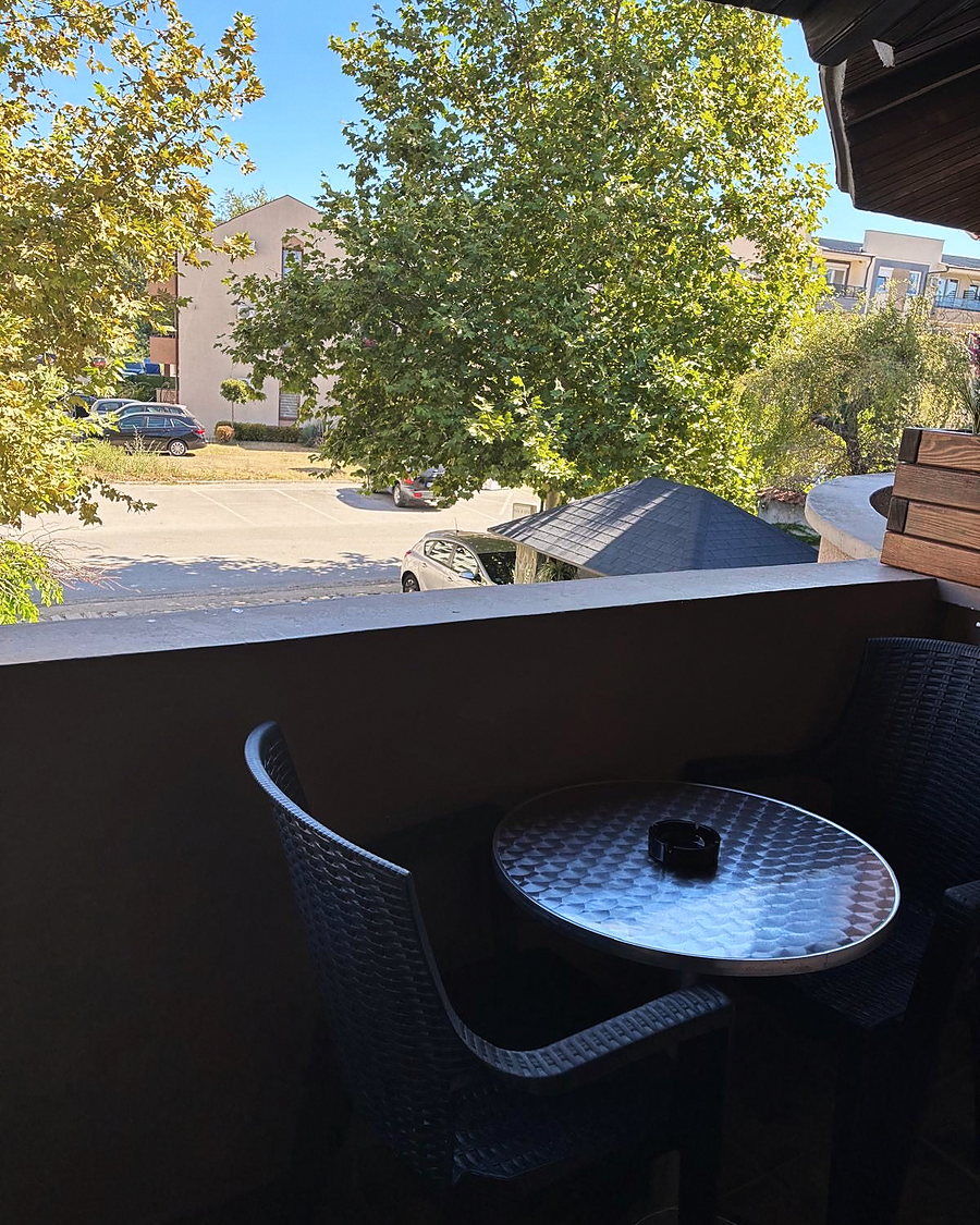 Terasa dvokrevetne sobe